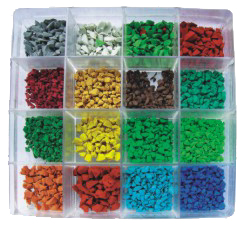 epdm彩色橡胶颗粒